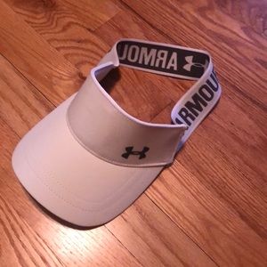 Under armor visor
